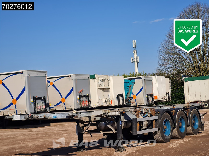 Groenewegen 30CC-14-27 Liftachse NL-Trailer 20ft. 30ft. - Containertransporter/ Wissellaadbak oplegger: afbeelding 1 Groenewegen 30CC-14-27 Liftachse NL-Trailer 20ft. 30ft. - Containertransporter/ Wissellaadbak oplegger: afbeelding 1