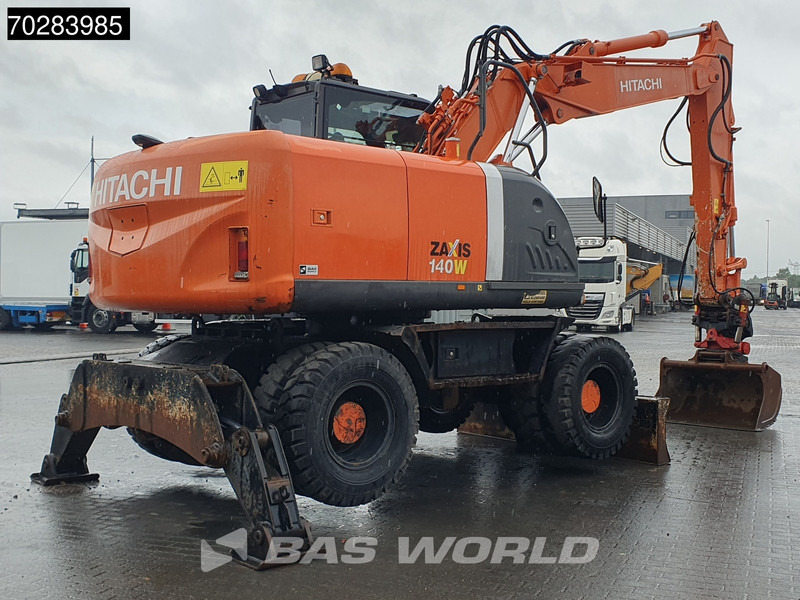 Hitachi ZX140W -3 OUTRIGGERS - ROTOTILT - Mobiele graafmachine: afbeelding 5 Hitachi ZX140W -3 OUTRIGGERS - ROTOTILT - Mobiele graafmachine: afbeelding 5