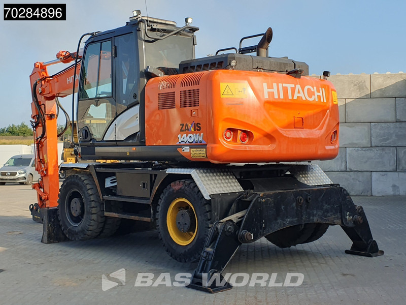 Hitachi ZX140W -6 OUTRIGGERS + BLADE - Mobiele graafmachine: afbeelding 2 Hitachi ZX140W -6 OUTRIGGERS + BLADE - Mobiele graafmachine: afbeelding 2