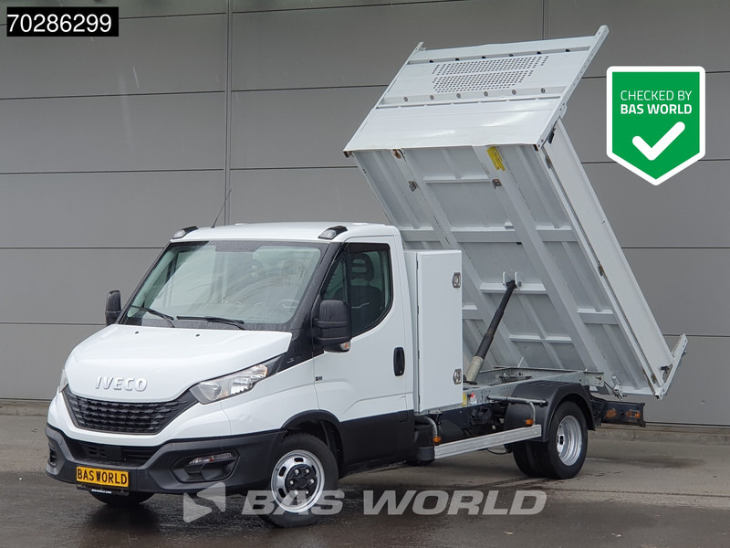 Iveco Daily 35C14 Open Laadbak met Kist Dubbellucht 3,5t Trekhaak Airco Cruise Euro6 Pritsche Pickup Open Box 2m3 A/C Towbar Cruise control - Bestelwagen open laadbak: afbeelding 1 Iveco Daily 35C14 Open Laadbak met Kist Dubbellucht 3,5t Trekhaak Airco Cruise Euro6 Pritsche Pickup Open Box 2m3 A/C Towbar Cruise control - Bestelwagen open laadbak: afbeelding 1