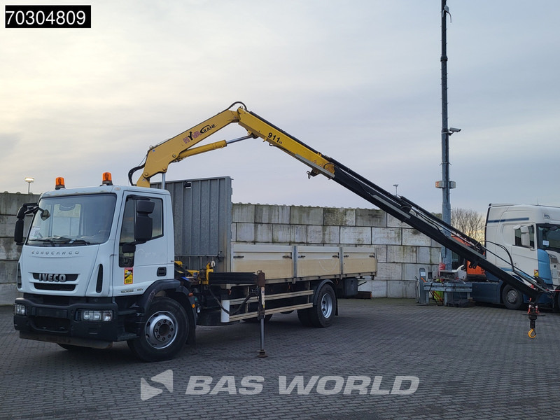 Iveco Eurocargo 160E220 4X2 HYVA V 911 3S Crane Kran Remote Manual Euro 4 - Vrachtwagen met open laadbak, Kraanwagen: afbeelding 3 Iveco Eurocargo 160E220 4X2 HYVA V 911 3S Crane Kran Remote Manual Euro 4 - Vrachtwagen met open laadbak, Kraanwagen: afbeelding 3