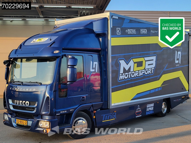 Iveco Eurocargo 90E180 4X2 9tons NL-Truck Mobile workshop race truck Ladebordwand EEV - Bakwagen: afbeelding 1 Iveco Eurocargo 90E180 4X2 9tons NL-Truck Mobile workshop race truck Ladebordwand EEV - Bakwagen: afbeelding 1
