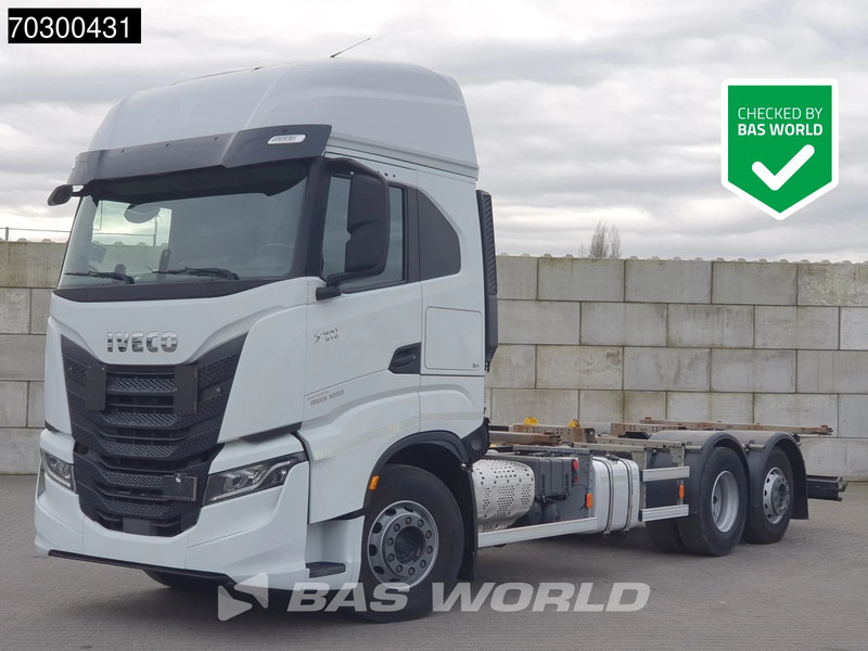 Iveco S-Way 510 6X2 Retarder Full Air Lift Axle BDF Euro 6 - Containertransporter/ Wissellaadbak vrachtwagen: afbeelding 1 Iveco S-Way 510 6X2 Retarder Full Air Lift Axle BDF Euro 6 - Containertransporter/ Wissellaadbak vrachtwagen: afbeelding 1
