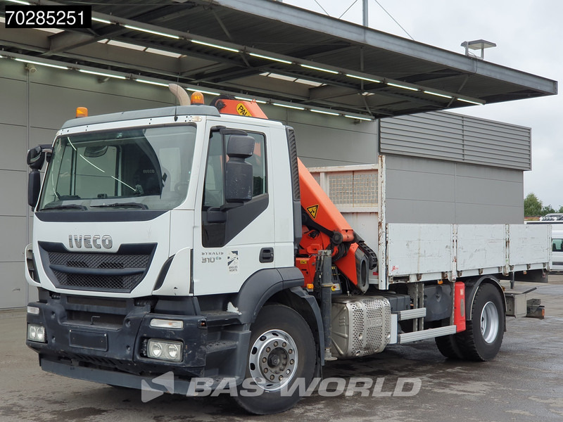Iveco Stralis 310 4X2 Palfinger PK14002EH kran Crane Steelsuspension Automatic Euro 6 - Vrachtwagen met open laadbak, Kraanwagen: afbeelding 5 Iveco Stralis 310 4X2 Palfinger PK14002EH kran Crane Steelsuspension Automatic Euro 6 - Vrachtwagen met open laadbak, Kraanwagen: afbeelding 5