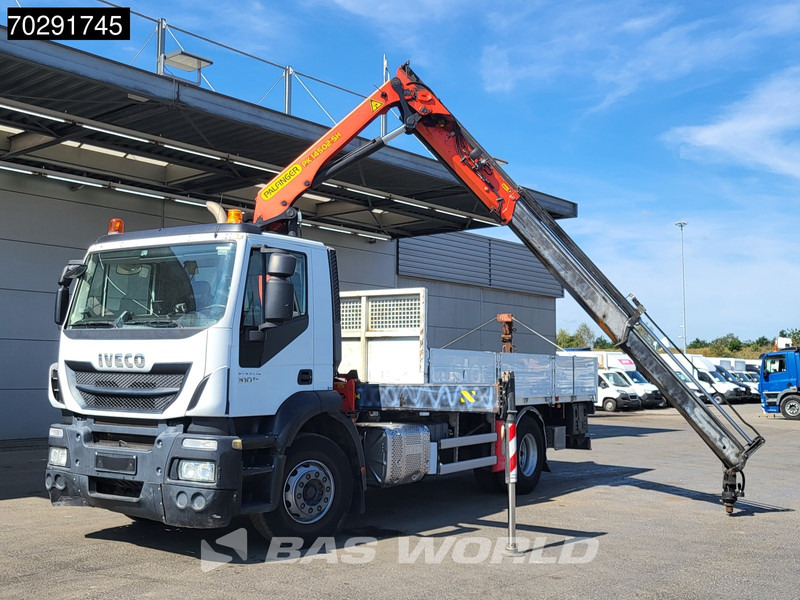Iveco Stralis 310 4X2 Palfinger PK14502-SH Kran Crane Rotator Steel suspension Euro 6 - Vrachtwagen met open laadbak, Kraanwagen: afbeelding 5 Iveco Stralis 310 4X2 Palfinger PK14502-SH Kran Crane Rotator Steel suspension Euro 6 - Vrachtwagen met open laadbak, Kraanwagen: afbeelding 5