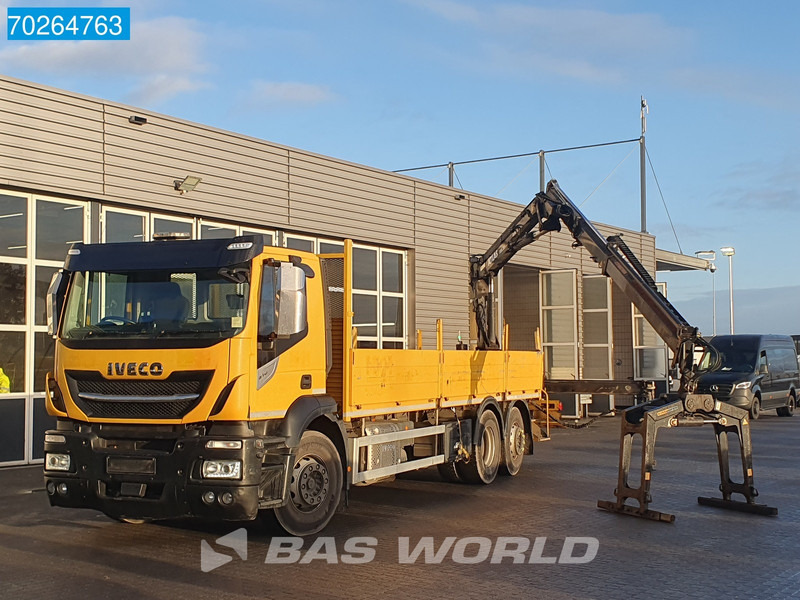 Leasing Iveco Stralis 310 6X2 RHD! Atlas 135.2VE-A11 Crane Lift-Lenkachse ACC Euro 6 Iveco Stralis 310 6X2 RHD! Atlas 135.2VE-A11 Crane Lift-Lenkachse ACC Euro 6: afbeelding 6