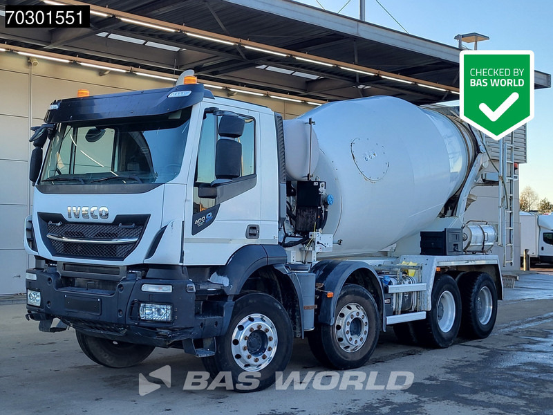Iveco Stralis 400 8X4 9m3 Stetter mixer Steelsuspension Big-Axle Automatic Euro 6 - Betonmixer: afbeelding 1 Iveco Stralis 400 8X4 9m3 Stetter mixer Steelsuspension Big-Axle Automatic Euro 6 - Betonmixer: afbeelding 1