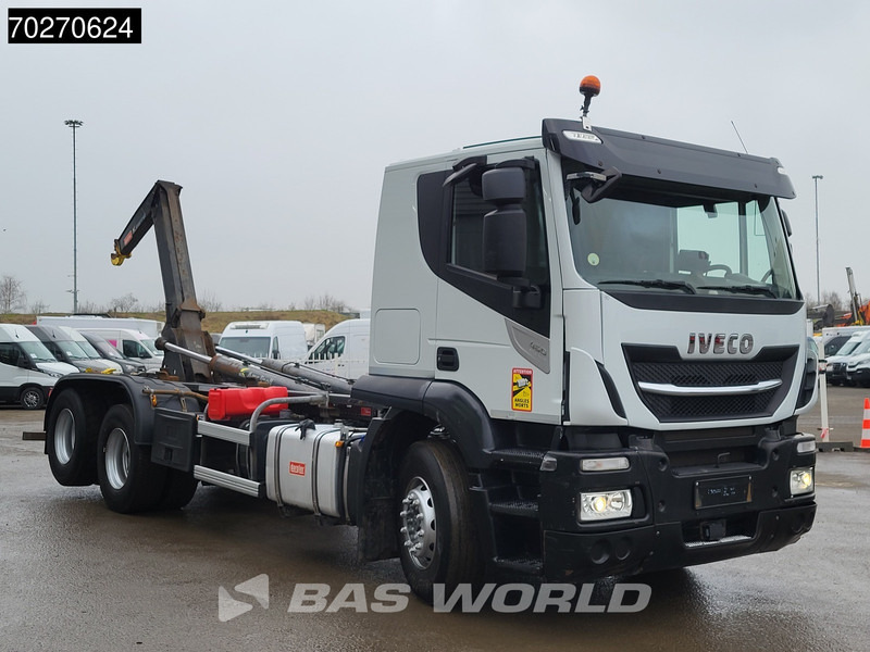 Iveco Stralis 460 6X2 20tons Marrel hooklift Lift Axle ACC Euro 6 - Haakarmsysteem vrachtwagen: afbeelding 3 Iveco Stralis 460 6X2 20tons Marrel hooklift Lift Axle ACC Euro 6 - Haakarmsysteem vrachtwagen: afbeelding 3