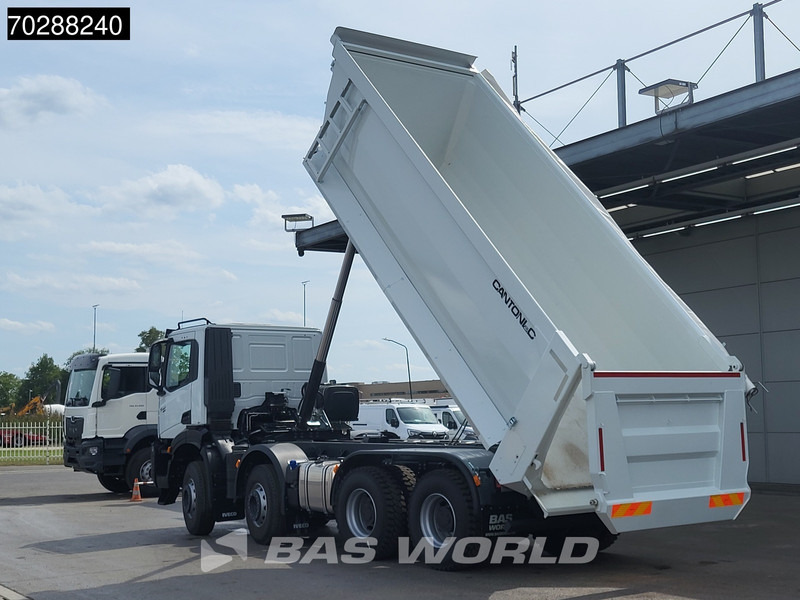Iveco T-WAY 450 8X4 New! 20m3 Cantoni Tipper Steelsuspension Big-Axle Automatic Euro 6 - Kipper vrachtwagen: afbeelding 3 Iveco T-WAY 450 8X4 New! 20m3 Cantoni Tipper Steelsuspension Big-Axle Automatic Euro 6 - Kipper vrachtwagen: afbeelding 3