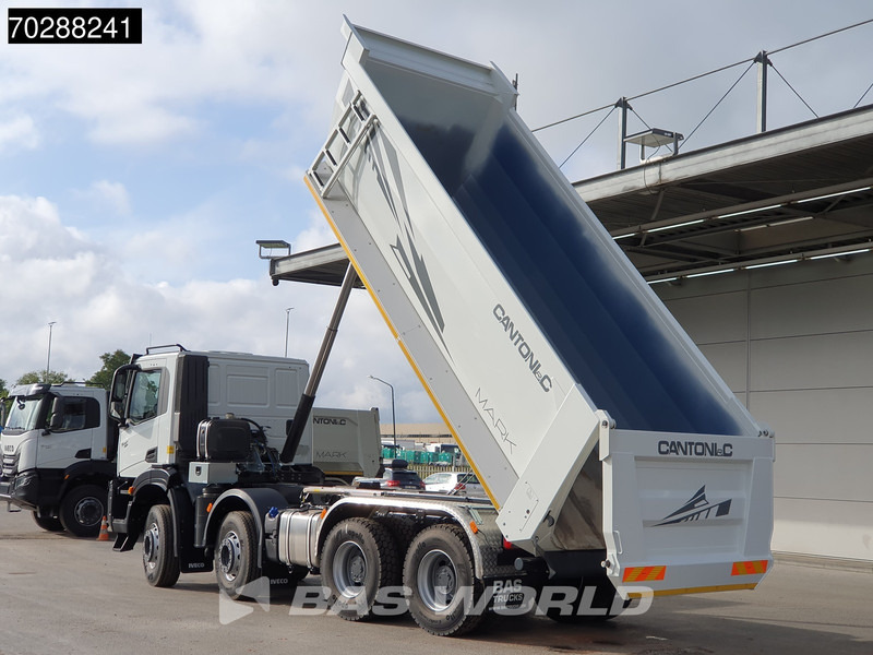 Iveco T-Way 450 8X4 NEW! 20m3 Cantoni tipper Steelsuspension Big-Axle Automatic Euro 6 - Kipper vrachtwagen: afbeelding 2 Iveco T-Way 450 8X4 NEW! 20m3 Cantoni tipper Steelsuspension Big-Axle Automatic Euro 6 - Kipper vrachtwagen: afbeelding 2