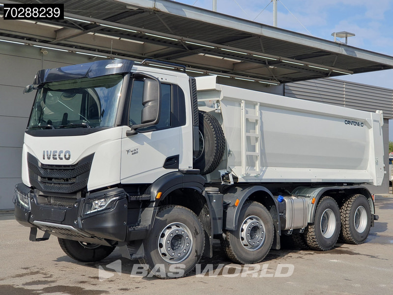 Iveco T-Way 450 8X4 New! 20m3 Cantoni Tipper Steelsuspension Big-Axle Automatic Euro 6 - Kipper vrachtwagen: afbeelding 3 Iveco T-Way 450 8X4 New! 20m3 Cantoni Tipper Steelsuspension Big-Axle Automatic Euro 6 - Kipper vrachtwagen: afbeelding 3