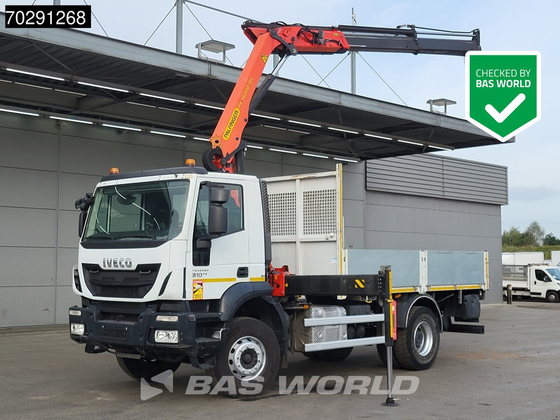 Iveco Trakker 310 4X2 Palfinger PK14002 EH Crane Kran Rotator Steelsuspension Big-Axle Manual Euro 6 - Vrachtwagen met open laadbak, Kraanwagen: afbeelding 1 Iveco Trakker 310 4X2 Palfinger PK14002 EH Crane Kran Rotator Steelsuspension Big-Axle Manual Euro 6 - Vrachtwagen met open laadbak, Kraanwagen: afbeelding 1