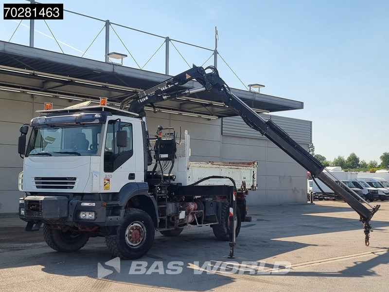 Iveco Trakker 310 4X4 Atlas 145.2-A2 Kran Crane 4x4 Big axle 6m3 3 sided tipper Euro 4 - Kipper vrachtwagen, Kraanwagen: afbeelding 5 Iveco Trakker 310 4X4 Atlas 145.2-A2 Kran Crane 4x4 Big axle 6m3 3 sided tipper Euro 4 - Kipper vrachtwagen, Kraanwagen: afbeelding 5