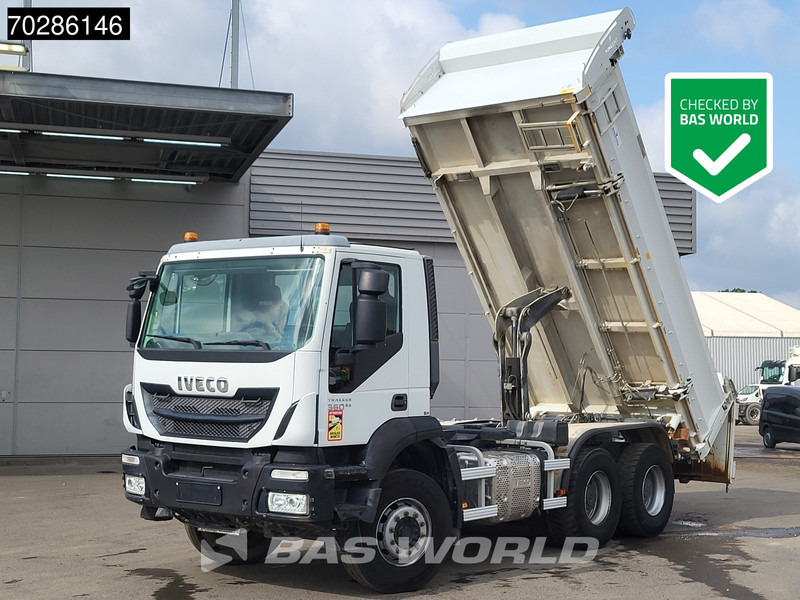 Iveco Trakker 360 6X4 10m3 2-Sided Tipper Steelsuspension Big-Axle Automatic Euro 6 - Kipper vrachtwagen: afbeelding 1 Iveco Trakker 360 6X4 10m3 2-Sided Tipper Steelsuspension Big-Axle Automatic Euro 6 - Kipper vrachtwagen: afbeelding 1