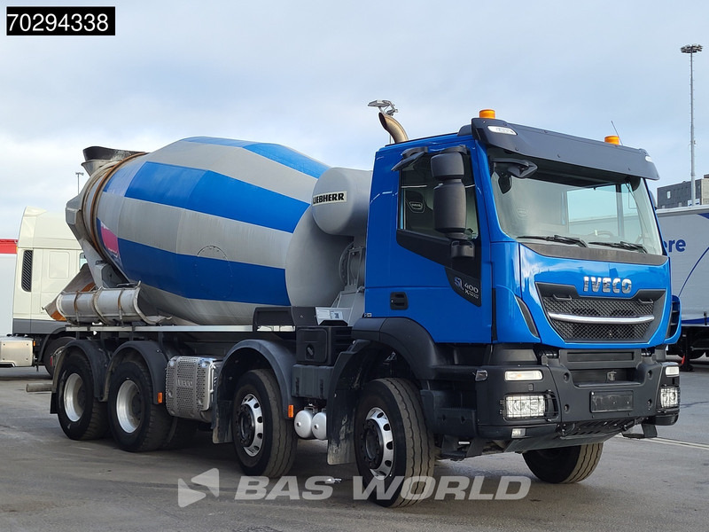 Iveco X-Way 400 X-Way 8X4 Liebherr 9m3 Big-Axle Steelsuspension Euro 6 - Betonmixer: afbeelding 3 Iveco X-Way 400 X-Way 8X4 Liebherr 9m3 Big-Axle Steelsuspension Euro 6 - Betonmixer: afbeelding 3