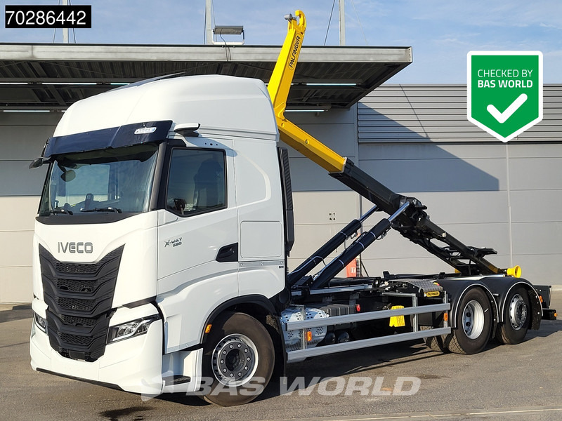 Iveco X-Way 580 6X2 NEW Palfinger PHT20SLD5 Hooklift Lift+steering Axle Automatic Navi ACC LED - Haakarmsysteem vrachtwagen: afbeelding 1 Iveco X-Way 580 6X2 NEW Palfinger PHT20SLD5 Hooklift Lift+steering Axle Automatic Navi ACC LED - Haakarmsysteem vrachtwagen: afbeelding 1