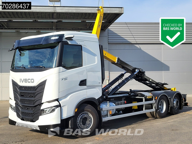 Iveco X-Way 580 6X2 Palfinger PHT20SLD5 Hooklift Lift+steering Axle Automatic Navi ACC LED Euro 6 - Haakarmsysteem vrachtwagen: afbeelding 1 Iveco X-Way 580 6X2 Palfinger PHT20SLD5 Hooklift Lift+steering Axle Automatic Navi ACC LED Euro 6 - Haakarmsysteem vrachtwagen: afbeelding 1
