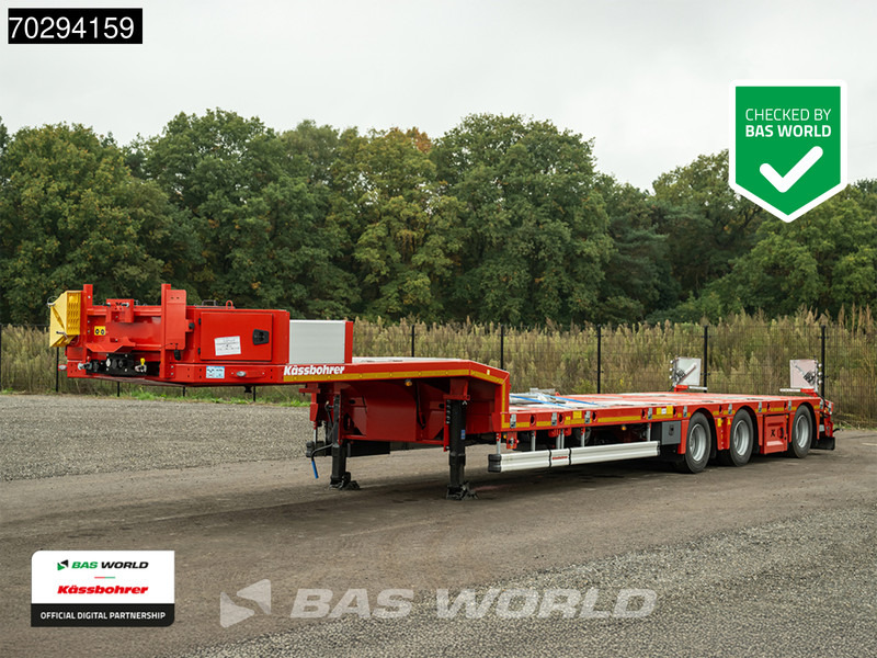 Kässbohrer LB3E 3 axles Extendable 600cm Lift+Steering Axle Scand. - Dieplader oplegger: afbeelding 1 Kässbohrer LB3E 3 axles Extendable 600cm Lift+Steering Axle Scand. - Dieplader oplegger: afbeelding 1