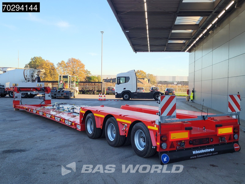 Kässbohrer LB3E 4 axles Extenable 540cm Gooseneck 3xSteeringaxle - Dieplader oplegger: afbeelding 3 Kässbohrer LB3E 4 axles Extenable 540cm Gooseneck 3xSteeringaxle - Dieplader oplegger: afbeelding 3