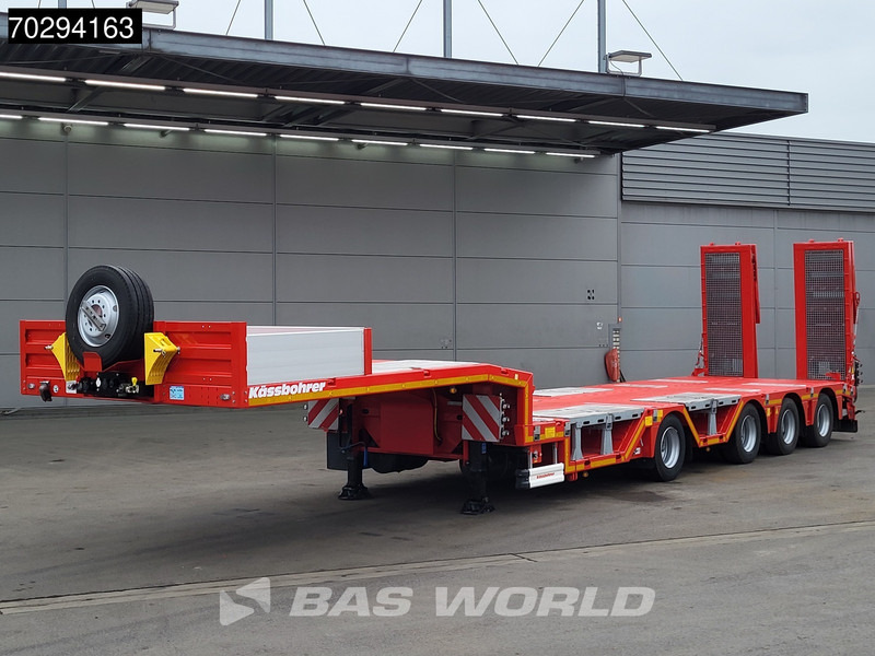 Kässbohrer LB4E 4 axles Hydr. Ramps 620cm-Extendable Lift+ 2x Steering Axle - Dieplader oplegger: afbeelding 5 Kässbohrer LB4E 4 axles Hydr. Ramps 620cm-Extendable Lift+ 2x Steering Axle - Dieplader oplegger: afbeelding 5