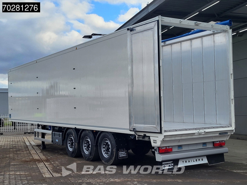 Nieuw Schuifvloer oplegger Knapen K100 10MM 92m3 3 axles NEW 92M3 10mm Liftachse: afbeelding 9