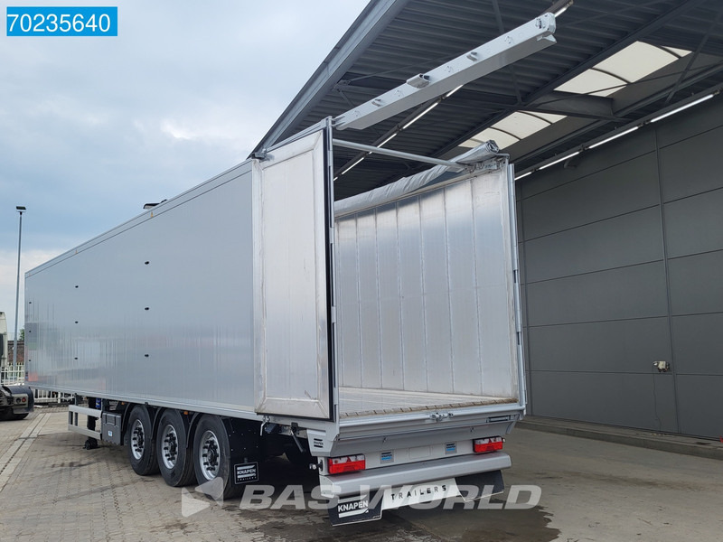 Nieuw Schuifvloer oplegger Knapen K100 6MM 92m3 3 axles NEW 6mm 92M3 Liftachse: afbeelding 14