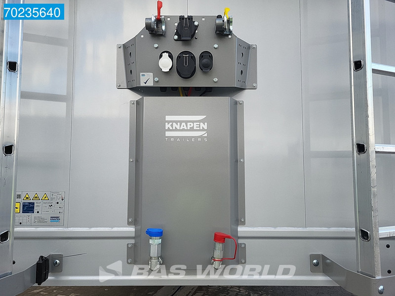 Nieuw Schuifvloer oplegger Knapen K100 6MM 92m3 3 axles NEW 6mm 92M3 Liftachse: afbeelding 8