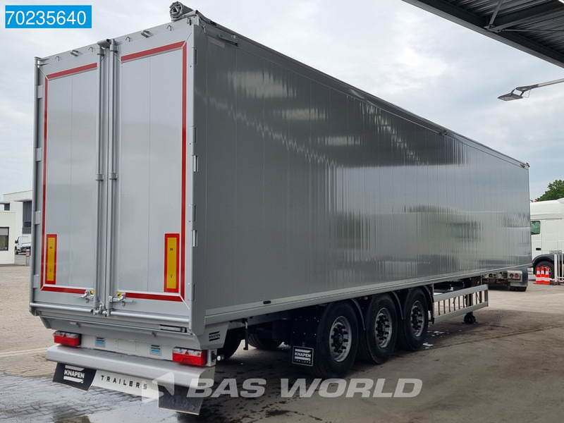Nieuw Schuifvloer oplegger Knapen K100 6MM 92m3 3 axles NEW 6mm 92M3 Liftachse: afbeelding 6