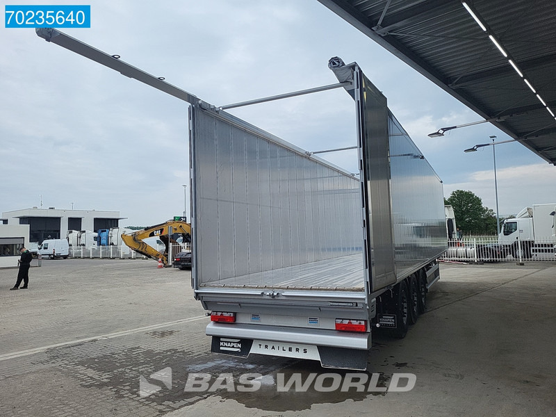 Nieuw Schuifvloer oplegger Knapen K100 6MM 92m3 3 axles NEW 6mm 92M3 Liftachse: afbeelding 19