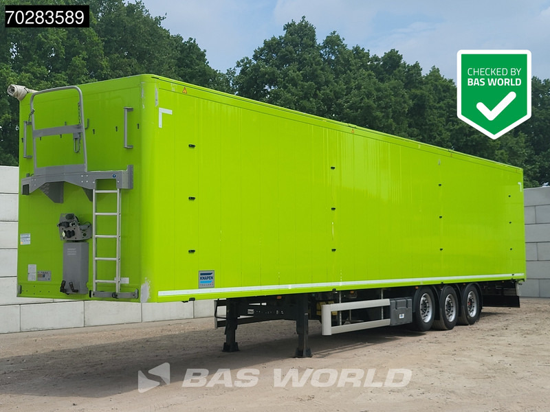 Knapen k200 3 axles Liftachse 103m3 Schiebewand - Schuifvloer oplegger: afbeelding 1 Knapen k200 3 axles Liftachse 103m3 Schiebewand - Schuifvloer oplegger: afbeelding 1