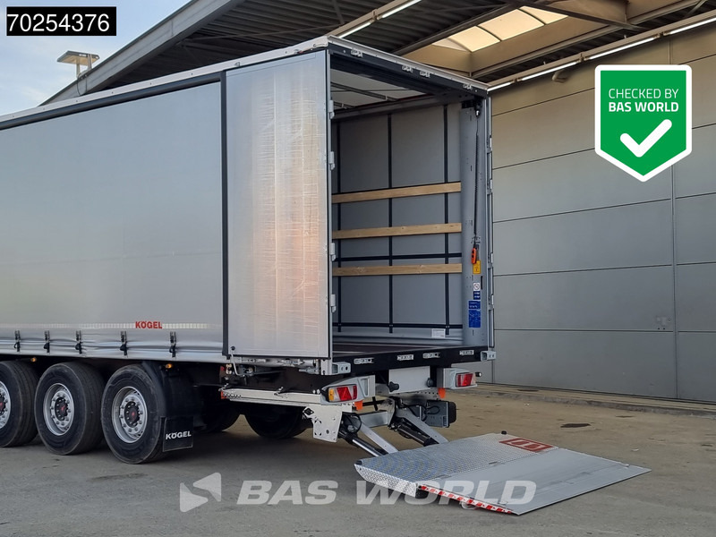 Kögel S24-1 3 axles NEW-UNUSED 2000kg Tailgate Liftachse Edscha LBW - Schuifzeiloplegger: afbeelding 1 Kögel S24-1 3 axles NEW-UNUSED 2000kg Tailgate Liftachse Edscha LBW - Schuifzeiloplegger: afbeelding 1