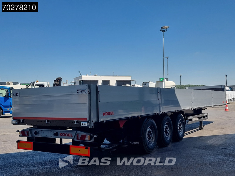 Kögel S24-1 NEW Liftachse Bordwände - Open bak met boorden oplegger: afbeelding 5 Kögel S24-1 NEW Liftachse Bordwände - Open bak met boorden oplegger: afbeelding 5