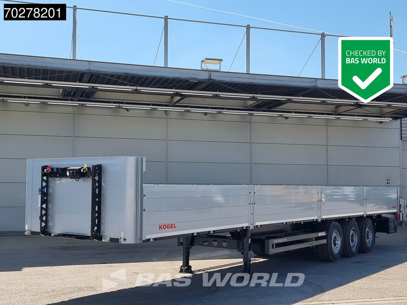 Kögel S24-1 NEW Liftachse Bordwände - Open bak met boorden oplegger: afbeelding 1 Kögel S24-1 NEW Liftachse Bordwände - Open bak met boorden oplegger: afbeelding 1