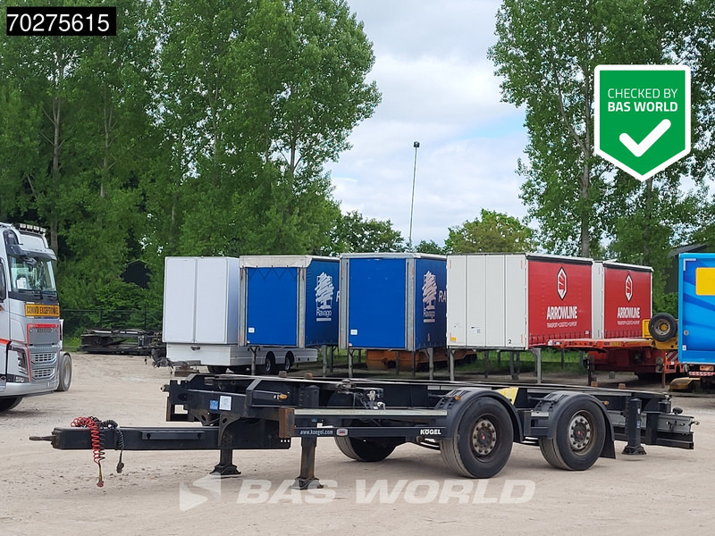 Kögel ZW18 - Containertransporter/ Wissellaadbak aanhangwagen: afbeelding 1 Kögel ZW18 - Containertransporter/ Wissellaadbak aanhangwagen: afbeelding 1