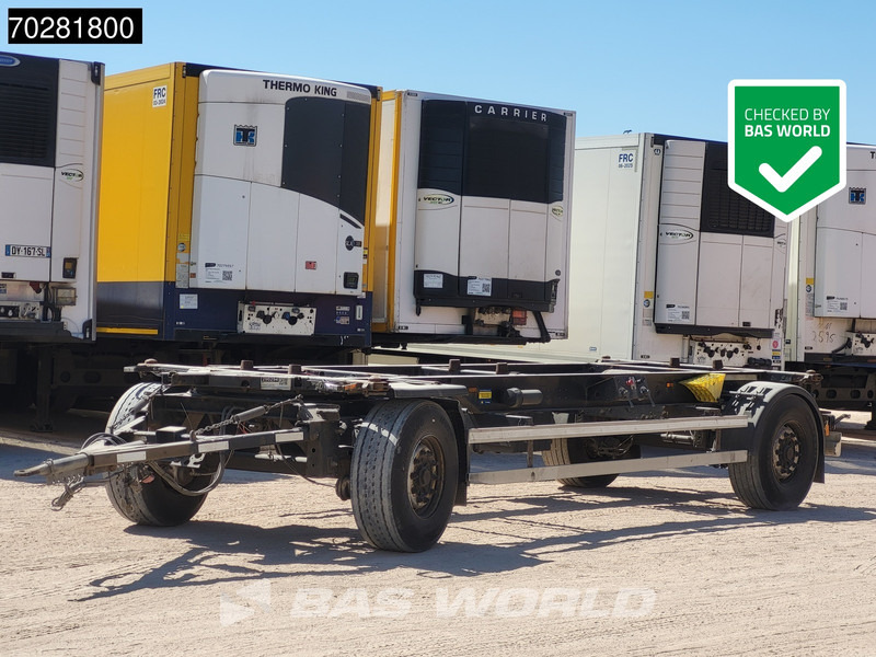 Krone AZ 2 axles - Containertransporter/ Wissellaadbak aanhangwagen: afbeelding 1 Krone AZ 2 axles - Containertransporter/ Wissellaadbak aanhangwagen: afbeelding 1