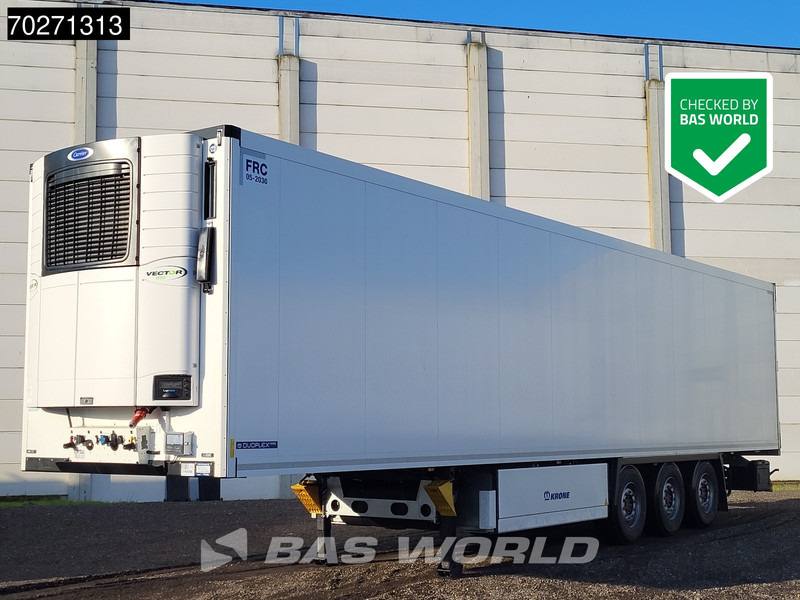 Krone Carrier Vector 1550 3 axles Liftachse Palettenkasten - Koelwagen oplegger: afbeelding 1 Krone Carrier Vector 1550 3 axles Liftachse Palettenkasten - Koelwagen oplegger: afbeelding 1
