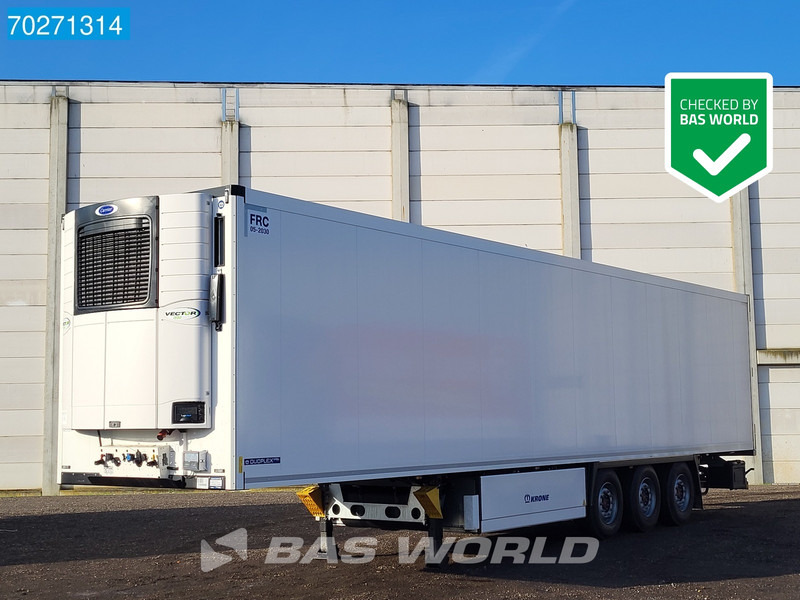 Krone Carrier Vector 1550 3 axles NEW Liftachse Palettenkasten - Koelwagen oplegger: afbeelding 1 Krone Carrier Vector 1550 3 axles NEW Liftachse Palettenkasten - Koelwagen oplegger: afbeelding 1