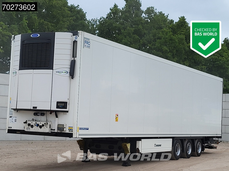 Krone Carrier Vector 1550 Tailgate TUV 11/25 Liftachse Bloemenbreed - Koelwagen oplegger: afbeelding 1 Krone Carrier Vector 1550 Tailgate TUV 11/25 Liftachse Bloemenbreed - Koelwagen oplegger: afbeelding 1