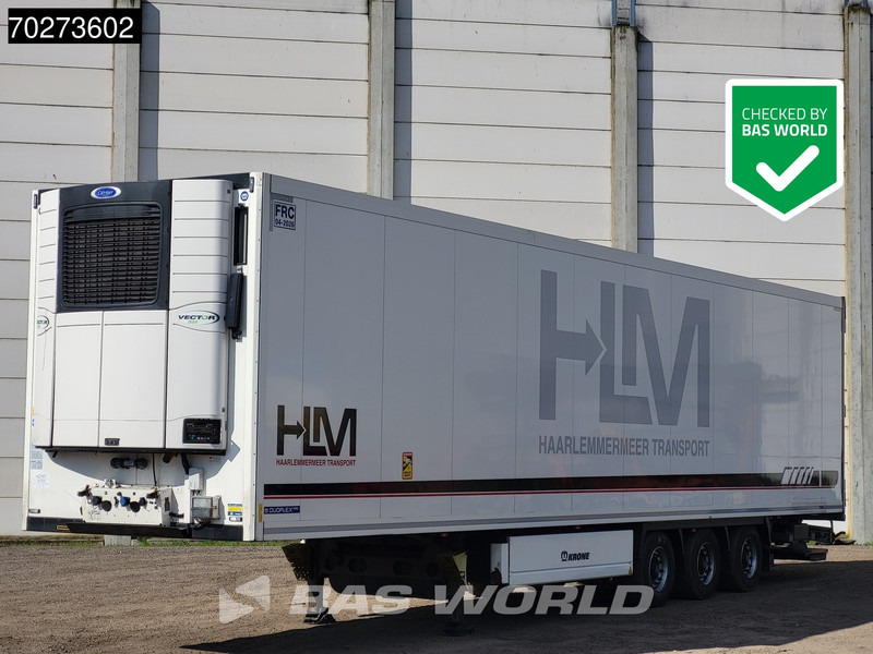 Krone Carrier Vector 1550 Tailgate TUV 11/25 Liftachse Bloemenbreed - Koelwagen oplegger: afbeelding 1 Krone Carrier Vector 1550 Tailgate TUV 11/25 Liftachse Bloemenbreed - Koelwagen oplegger: afbeelding 1
