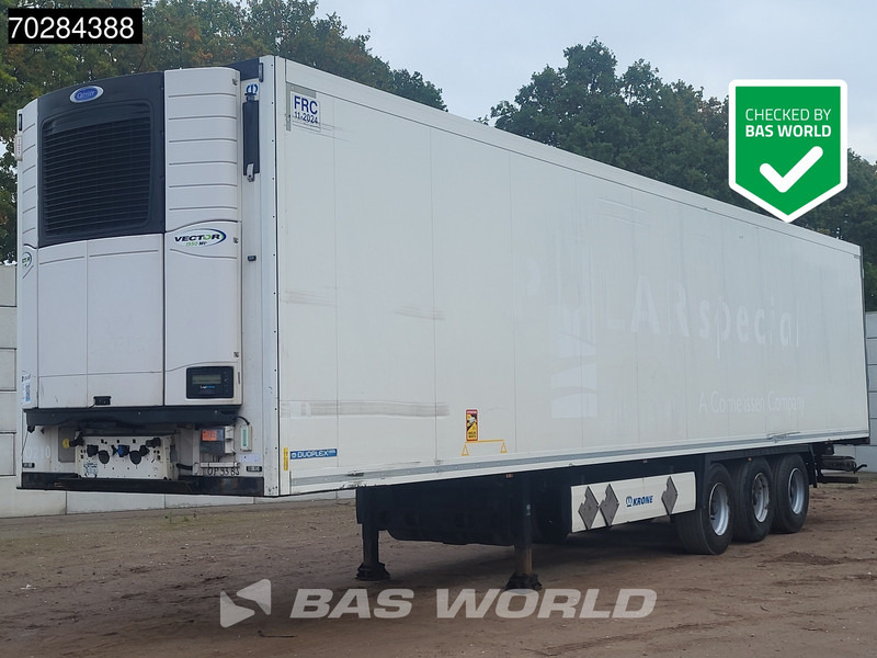 Krone Carrier Vector 1950Mt 3 axles Dobbelstock 89m3 - Koelwagen oplegger: afbeelding 1 Krone Carrier Vector 1950Mt 3 axles Dobbelstock 89m3 - Koelwagen oplegger: afbeelding 1