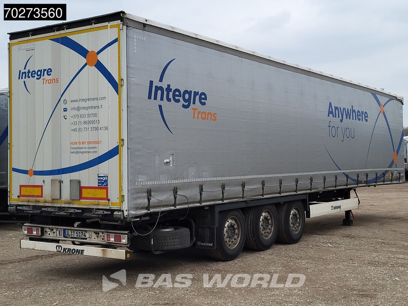 Krone SD 3 axles Edscha Anti-Vandalimus-Plane Alcoa's - Schuifzeiloplegger: afbeelding 5 Krone SD 3 axles Edscha Anti-Vandalimus-Plane Alcoa's - Schuifzeiloplegger: afbeelding 5