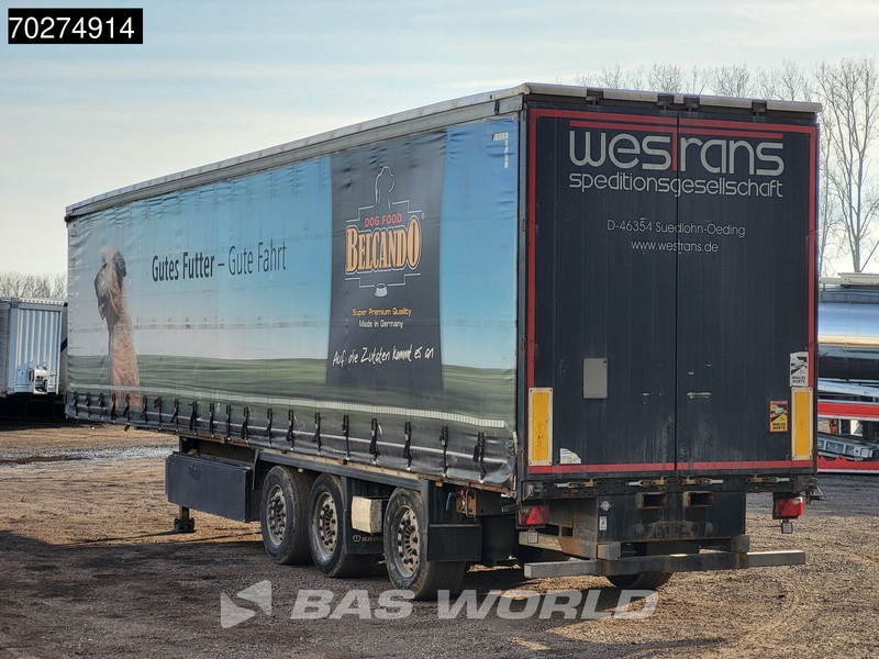 Krone SD 3 axles Forklift Lift+Lenkachse Kooiaap Palettenkasten SAF Sliding Roof - Schuifzeiloplegger: afbeelding 2 Krone SD 3 axles Forklift Lift+Lenkachse Kooiaap Palettenkasten SAF Sliding Roof - Schuifzeiloplegger: afbeelding 2