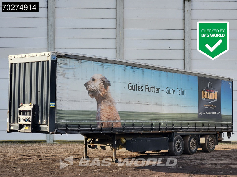 Krone SD 3 axles Forklift Lift+Lenkachse Kooiaap Palettenkasten SAF Sliding Roof - Schuifzeiloplegger: afbeelding 1 Krone SD 3 axles Forklift Lift+Lenkachse Kooiaap Palettenkasten SAF Sliding Roof - Schuifzeiloplegger: afbeelding 1