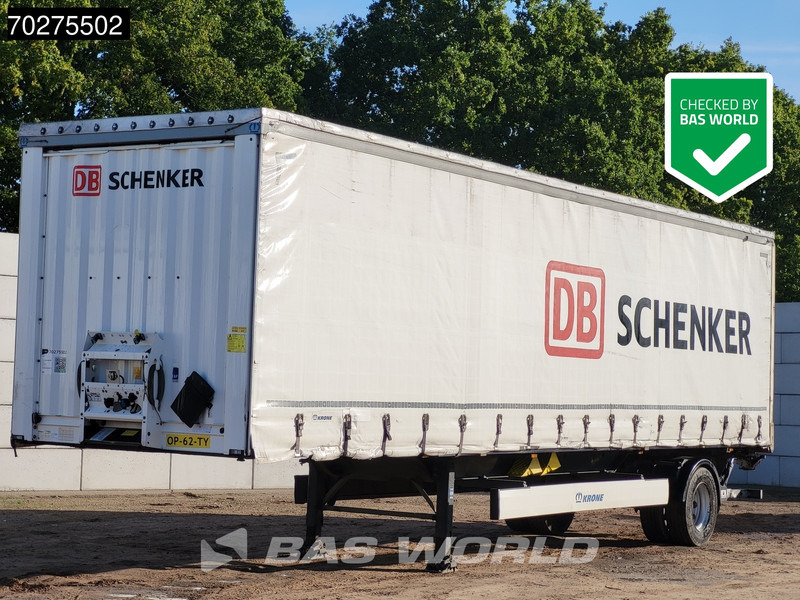 Krone SE City Tailgate Sliding Roof Anti vandalism Steering Axle - Schuifzeiloplegger: afbeelding 1 Krone SE City Tailgate Sliding Roof Anti vandalism Steering Axle - Schuifzeiloplegger: afbeelding 1