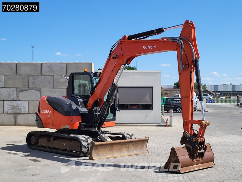 Kubota KX080-4 - Rupsgraafmachine: afbeelding 3 Kubota KX080-4 - Rupsgraafmachine: afbeelding 3