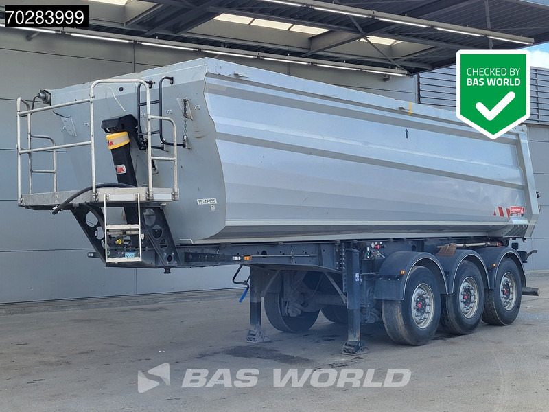 Kipper oplegger Langendorf 30M3 STEEL 3 axles 33m3 Steel Tipper Liftachse: afbeelding 1