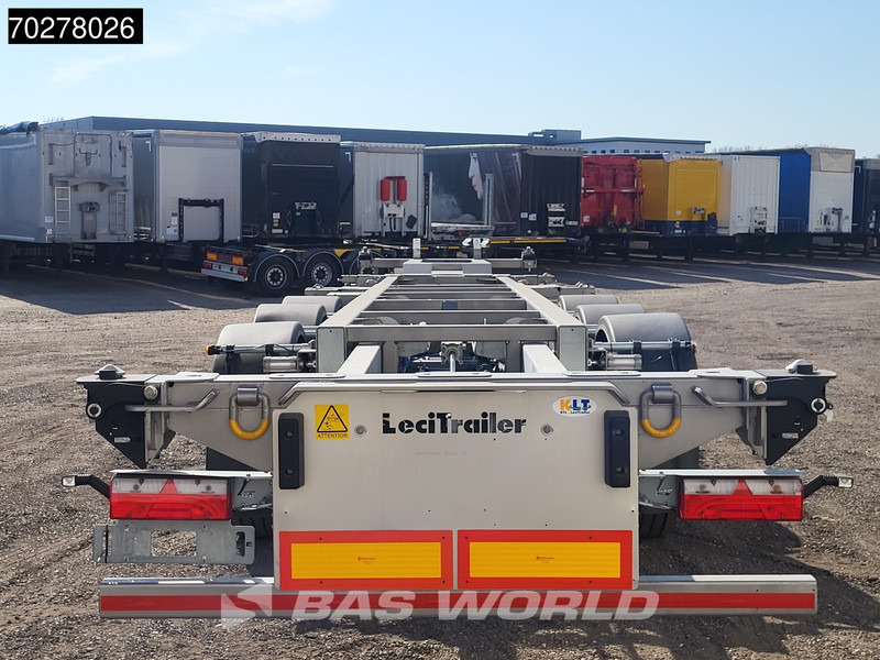 Lecitrailer SR3EC 3 axles UNUSED Liftachse Multi'45 - Containertransporter/ Wissellaadbak oplegger: afbeelding 3 Lecitrailer SR3EC 3 axles UNUSED Liftachse Multi'45 - Containertransporter/ Wissellaadbak oplegger: afbeelding 3