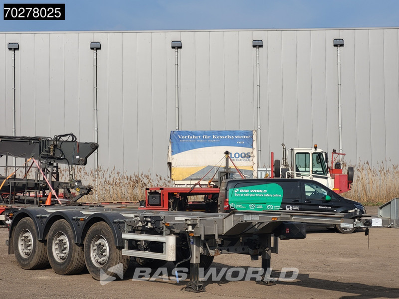 Lecitrailer SR3EC 3 axles UNUSED Liftachse Multi'45 - Containertransporter/ Wissellaadbak oplegger: afbeelding 3 Lecitrailer SR3EC 3 axles UNUSED Liftachse Multi'45 - Containertransporter/ Wissellaadbak oplegger: afbeelding 3