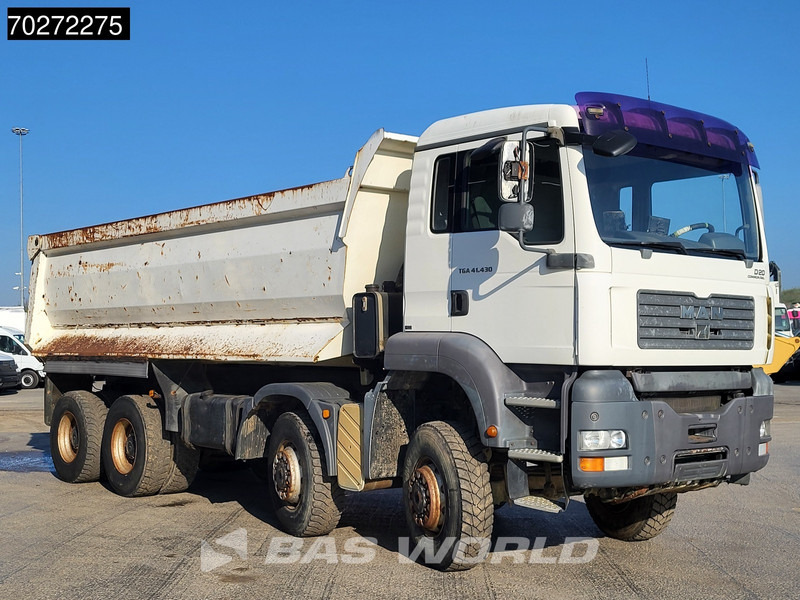 MAN TGA 41.430 8X6 23m3 Manual Big-Axle Steel suspension Euro 3 - Kipper vrachtwagen: afbeelding 3 MAN TGA 41.430 8X6 23m3 Manual Big-Axle Steel suspension Euro 3 - Kipper vrachtwagen: afbeelding 3