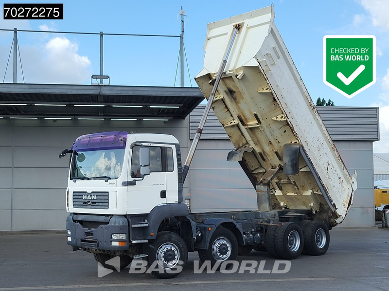 MAN TGA 41.430 8X6 23m3 Manual Big-Axle Steel suspension Euro 3 - Kipper vrachtwagen: afbeelding 1 MAN TGA 41.430 8X6 23m3 Manual Big-Axle Steel suspension Euro 3 - Kipper vrachtwagen: afbeelding 1